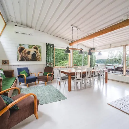 Lakeside Next To Nuuksio National Park, In Addition Hot Tub And Breakfast וילה Otalampi